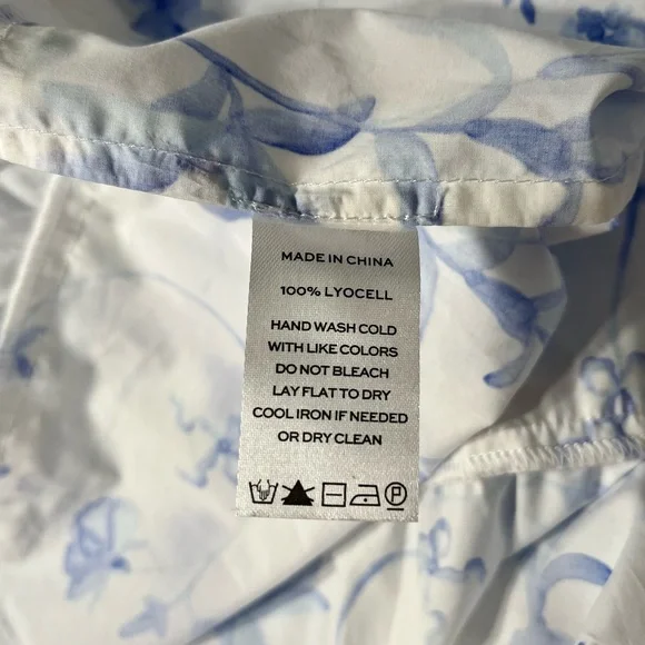 NEW Hill House Ellie Nap Dress in Blue Botanical Large - Picture 13 of 14